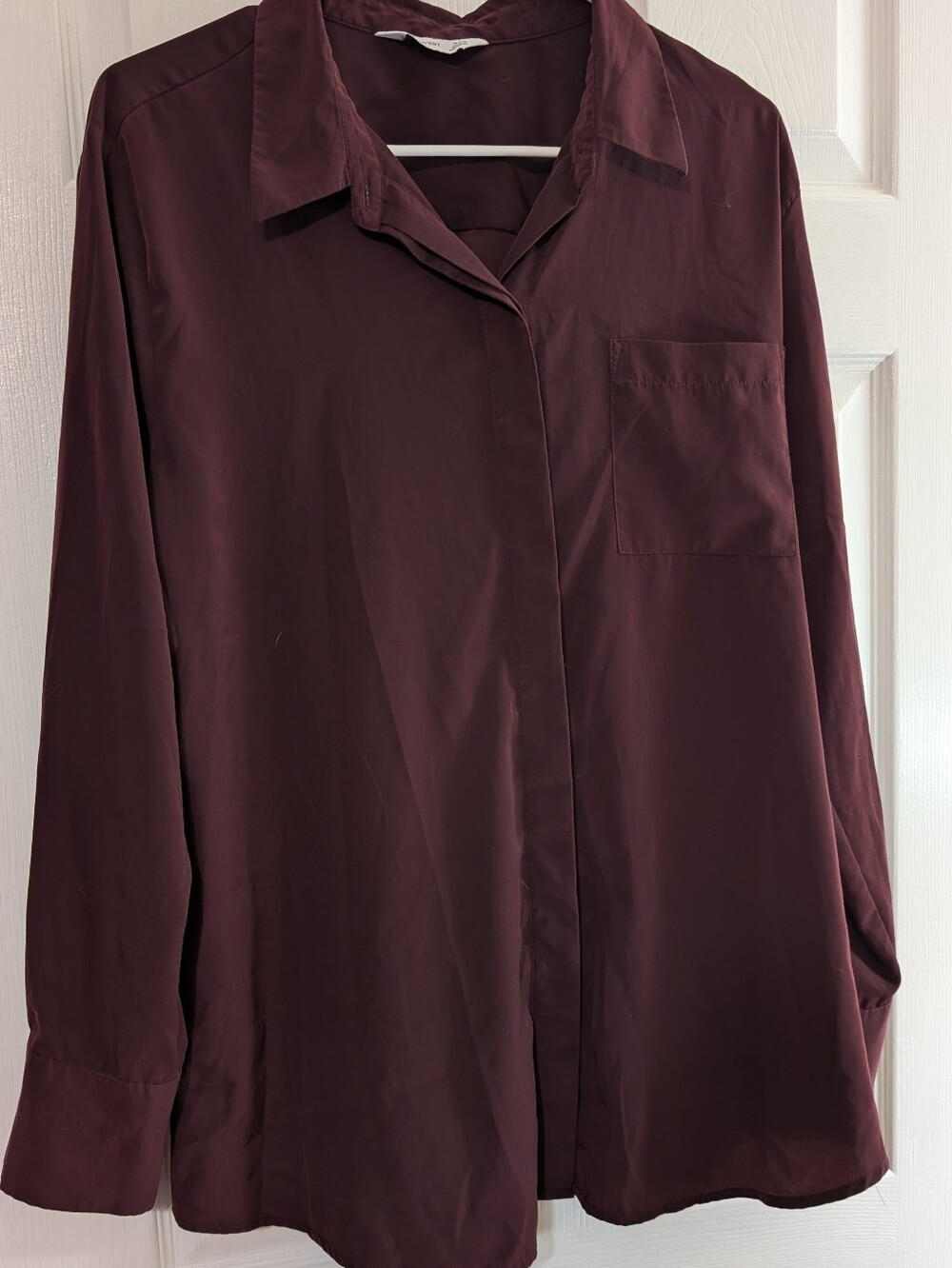 Nine West Men's Button-Down Shirt in Burgundy